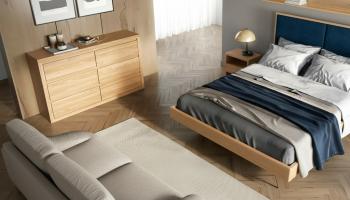 Solidne drewno Łóżko 180x200 Podwójne łóżko Solidny Oryginalny Hozbett Łóżko z litego drewna Nowość