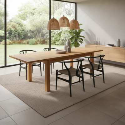 Stół obiadowy Solidny Tabela Oryginalny Drewno stoły jadalnia Solid 120x80cm Kuchnia Dąb