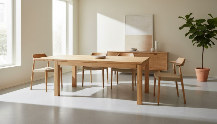 Stół obiadowy Solidny Tabela Oryginalny Drewno stoły Dąb jadalnia Solid 160x90cm Nowość