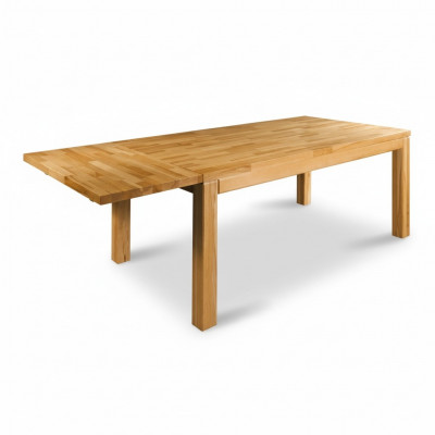 Tabela Drewno stoły 160x90cm Drewno stoły do ​​jadalni konferencyjne Solidne drewno Prawdziwy Dąb Nowość