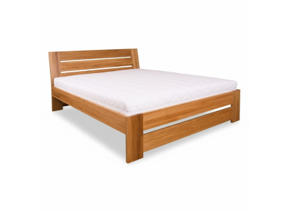 Łóżko Podwójne Łóżko Podwójne Dębowe Łóżko Drewniane 200x200 Rama Łóżka Solidne Meble łóżka