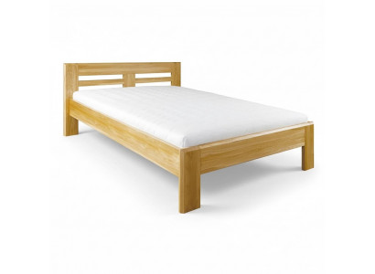 łóżko Łóżko Drewniane Oryginalne Drewno Łóżko Hotel Design Style Solid 140x200 Sypialnia