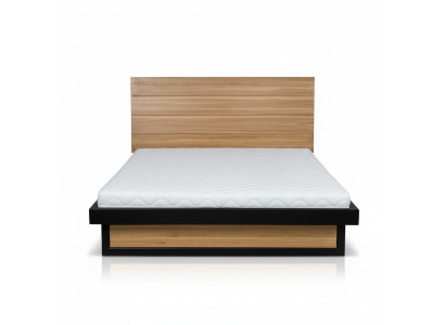 Nowoczesne Łóżko Oryginalne Drewno 140x200cm Design Łóżko Rama Łóżka Styl Dąb Nowość