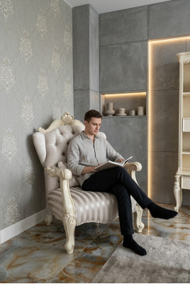 Designerski Club Lounge Fotel Relaks Hotel Krzesło Zestaw Ustaw Fotel Luxury