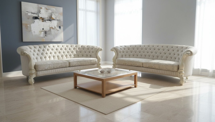 Zestaw sofowy 4+1 miejsce do siedzenia Żywy krajobraz Sofa Couch Podkładka Ustawić Sofy