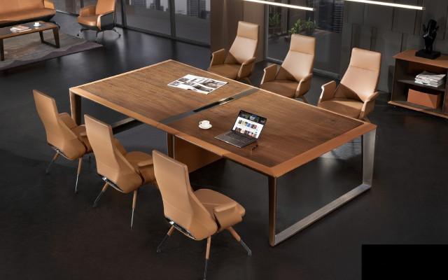 Konferencja Tabela Nowoczesne Biuro Spotkanie stoły Office Meble Design