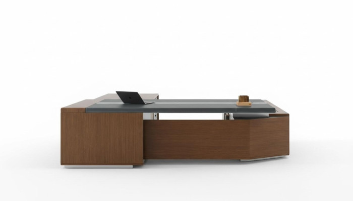 Biurko narożne Office Boss Pokój Meble Design Biurka Dekoracja Pracownia