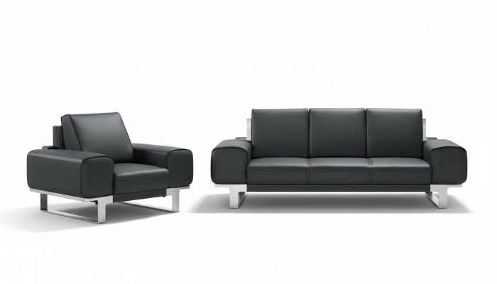 Design Sofa Siedziba Podkładka Kanapa Grupa Ustawić Meble Skóra 3 1 miejsce do siedzenia