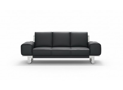 Sofa Sofa Skórzana Podkładka Siedziba 3-osobowa Lounge Club Sofy Kanapy Skóra Trzyosobowa Nowa