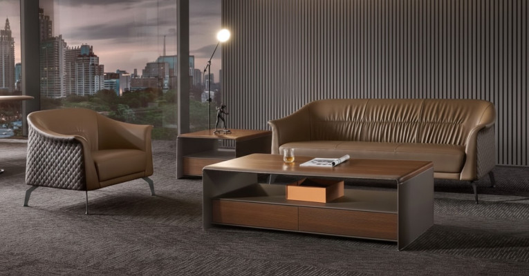 Zestaw sofowy Set Design Sofy Podkładka Deco Kanapy Skóra Relaks Modern