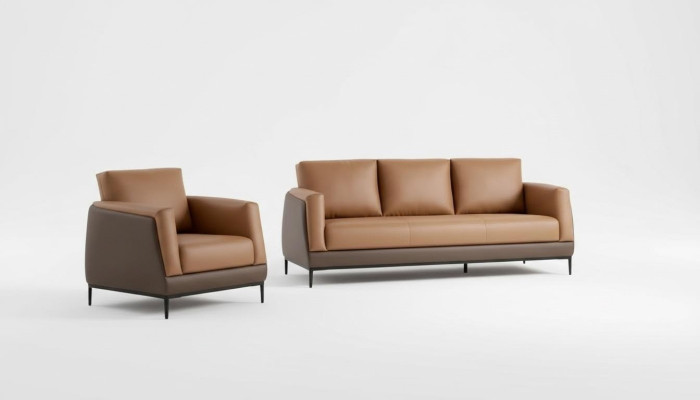 Zestaw sofowy Zestaw Sofy Podkładka Kanapy Skóra Nowoczesna Sofa Nowość