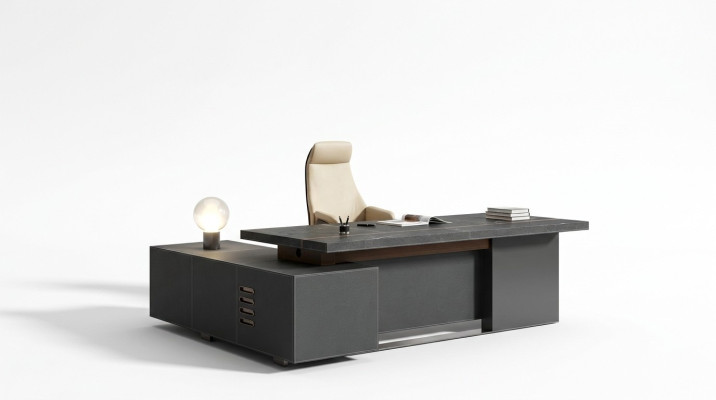 Biurko Skóra biuro stoły designerskie meble Tabela Meble Fotel