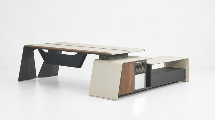 Biurko narożne Office Boss Furnishings Pokój Meble Design Biurka