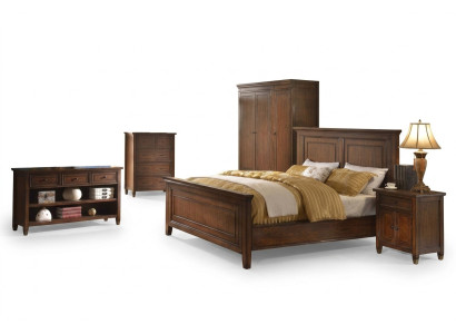 Łóżko Design Double Hotel bed Marriage Sleep Pokój Drewno Luksusowe łóżko