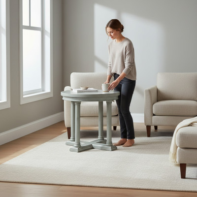 Okrągły Stolik Stołowy Sofa Salonowy stolik kawowy Design stoły