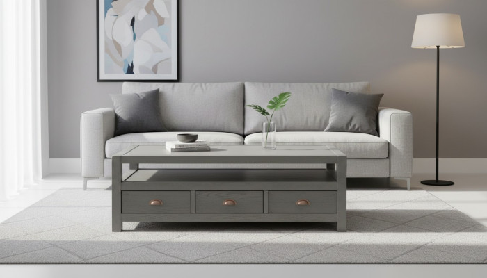 stolik kawowy Tabela Couch stoły Drewno Sofa do salonu Design Side
