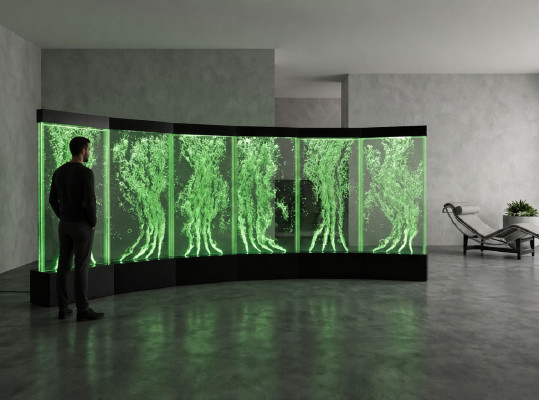 Panel ścienny bańki wodne LED ściana Designerska woda Ściana Podświetlana