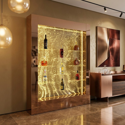 Led Ściana Bar Półka Kolumna Wodna Kolumny Wodne Półki Designerskie Podświetlane