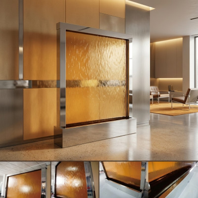 Panel Wodny Ściana Wodna Led Ściana Wodna Bąbelki Wodne Ściana Ściana Wodna