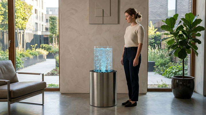 Lampa podłogowa LED Lampa podłogowa dekoracyjna Lampy Tabela Kolumna wodna
