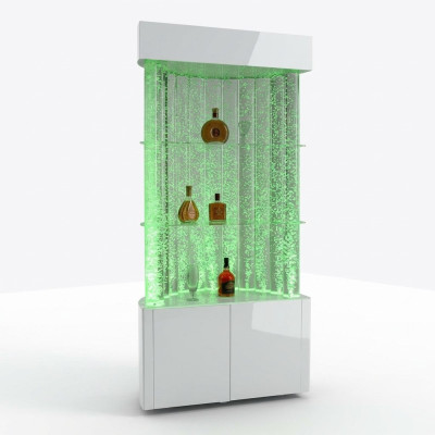 Led Water Ściana Bar Półka Obiekt Sklepowy Licznik Wodny Lokalny