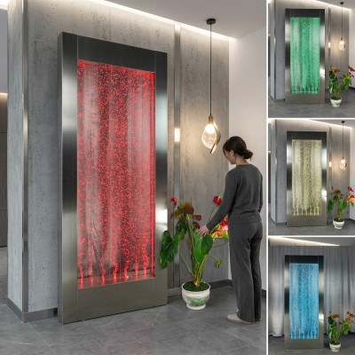 Led woda Ściana Bar Półka kolumna wodna słupy ladowe półki designerska przegroda xl