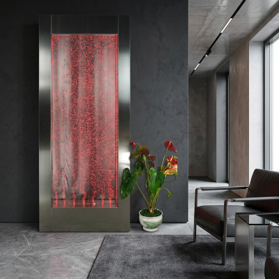 Led woda Ściana Bar Półka kolumna wodna słupy ladowe półki designerska przegroda xl