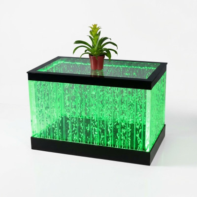 Tablica stolik kawowy Design Kolumny wodne Kolumna wodna Sofa stoły LED