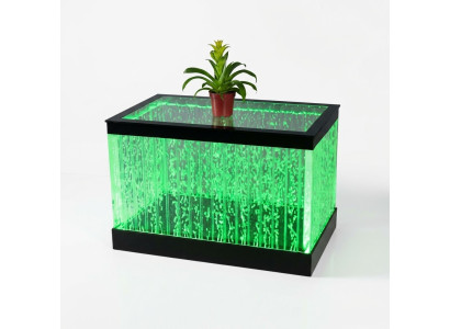 Tablica stolik kawowy Design Kolumny wodne Kolumna wodna Sofa stoły LED