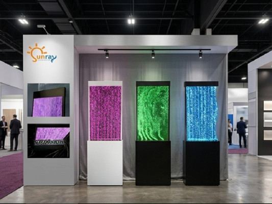 Designerskie ścianki działowe luksusowe słupy wodne ścianki działowe 60x180cm xxl