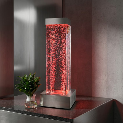 Słup wodny 20x80cm słupy ścienne wodne Ściana LED