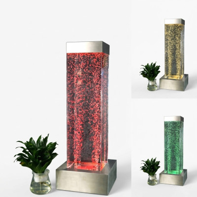 Słup wodny 20x80cm słupy ścienne wodne Ściana LED