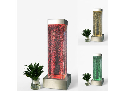 Słup wodny 20x80cm słupy ścienne wodne Ściana LED