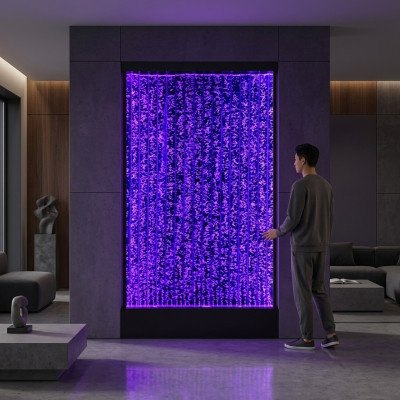Przegroda Półka Szafa ściana wodna słup LED 200x220