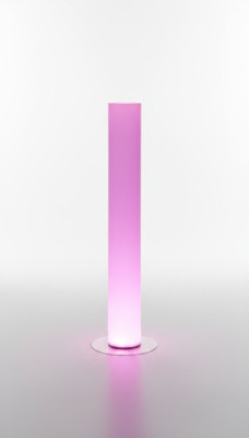 Słup wodny 12x60 słupy ścienne wodne Ściana przegroda LED podświetlana