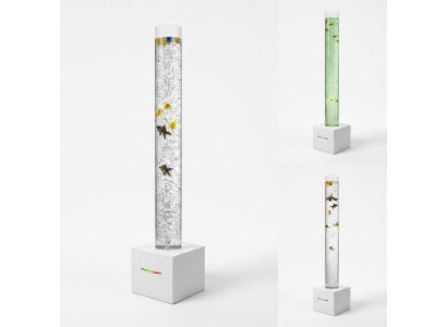 Ledowa kolumna wodna 150cm dekoracja ścian wodnych lampa słupa wody