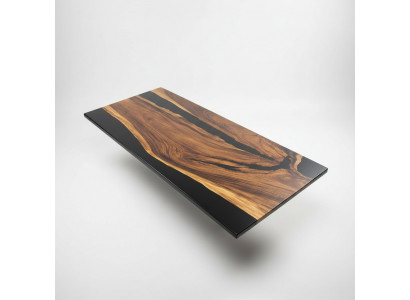 Luxury Design Żywica epoksydowa Stół obiadowy River Table Prawdziwe drewno Solidny stoły