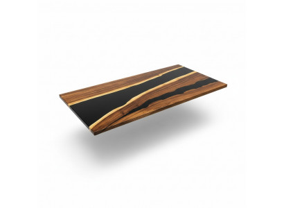 Tabela Stół obiadowy stoły Żywica epoksydowa Epoxy Real Drewno Massive Design