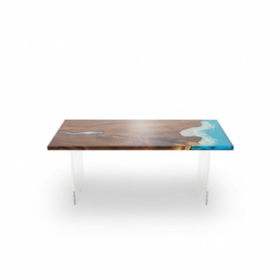 Stół obiadowy Stół rzeczny Prawdziwy drewniany stół rzeczny 181x81cm Solidne stoły