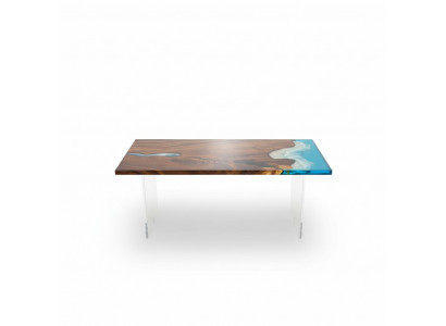 Stół obiadowy Stół rzeczny Prawdziwy drewniany stół rzeczny 181x81cm Solidne stoły