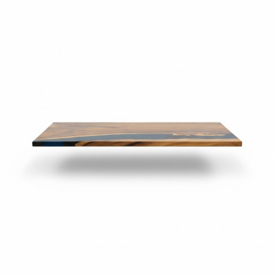 Rzeka stoły Stół obiadowy Design Tabela Moderne Sea Meble 201x81 Epoksyd