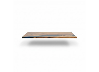 Rzeka stoły Stół obiadowy Design Tabela Moderne Sea Meble 201x81 Epoksyd