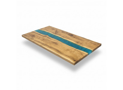 Real Drewno Wodospad Tabela Epoxy Resin stoły Stół obiadowy Epoxy Massive