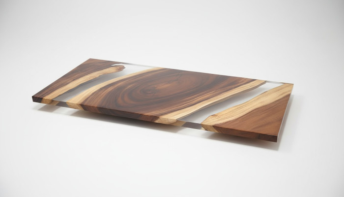 Żywica epoksydowa Stół obiadowy River Table 200x90 Nowe Oryginalne Drewno stoły Solidny