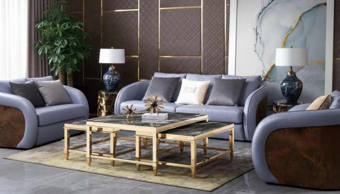 Design Meble Sofa Coch 3 Siedziba Podkładka Sofy Sofy Salonowe Kanapy Skóra Trzyosobowa