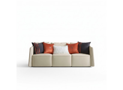 Sofa Trzyosobowa Podkładka Design Sofa Nowoczesna 3-osobowa Siedziba Sofy Pokój Meble Kanapy