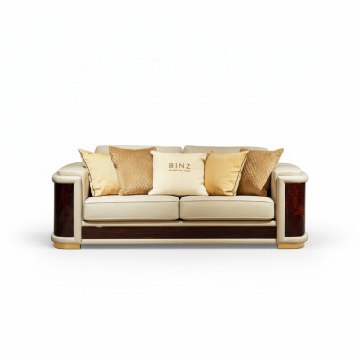 Sofa Trzyosobowa Podkładka Design Sofa Nowoczesna 3-osobowa Siedziba Pokój Meble Luxury
