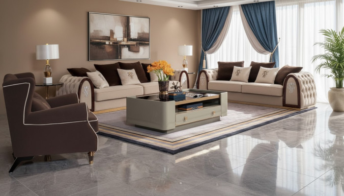 Kompletny Zestaw Zestaw sofowy 431 Siedziba Podkładka Kanapy Noble Luxury Living Room Meble