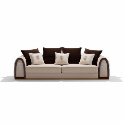 Trzyosobowa Chesterfield 3 miejsce do siedzenia Sofa Kanapa Podkładka Siedziba Ustawić Sofy 3-osobowe