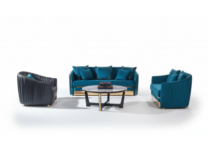 Designerskie Meble Sofa Coch 3 miejsce do siedzenia Podkładka Decor Sofy Salon Kanapy